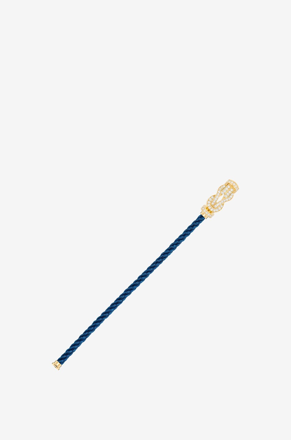 Force10 GM Bleu Jean bracelet cable with golden ends