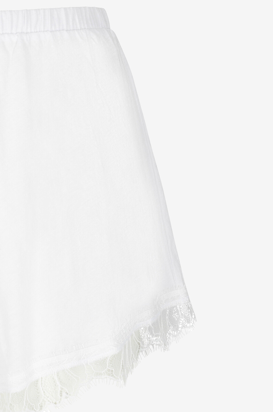 Short en coton biologique Lace