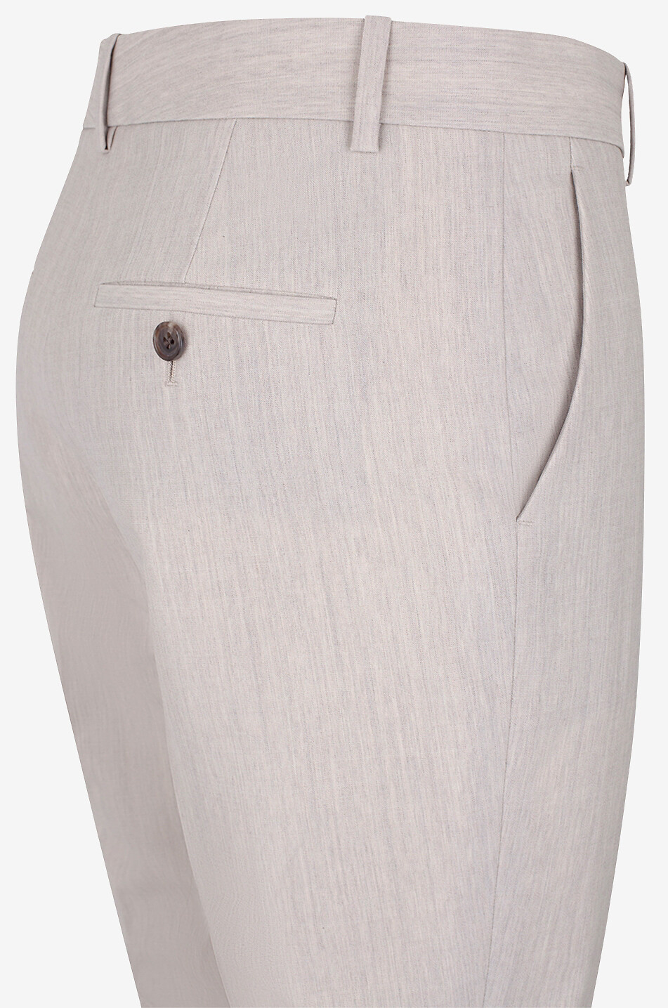 THEORY Treeca wool slim-fit trousers Women LIGHT GREY 3