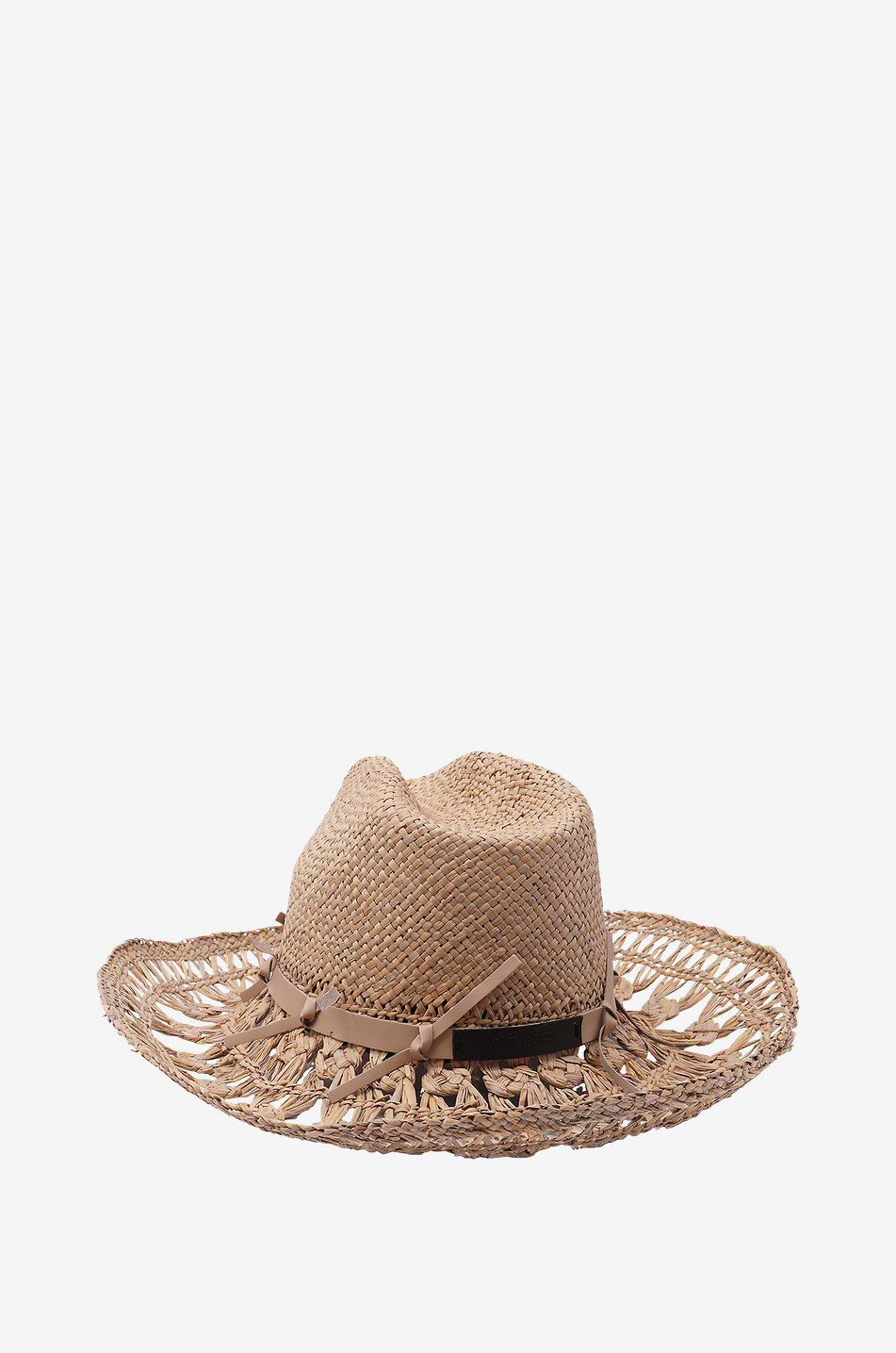 CATARZI 1910 Chapeau en fibre de paille Van Gogh Femme BEIGE 2