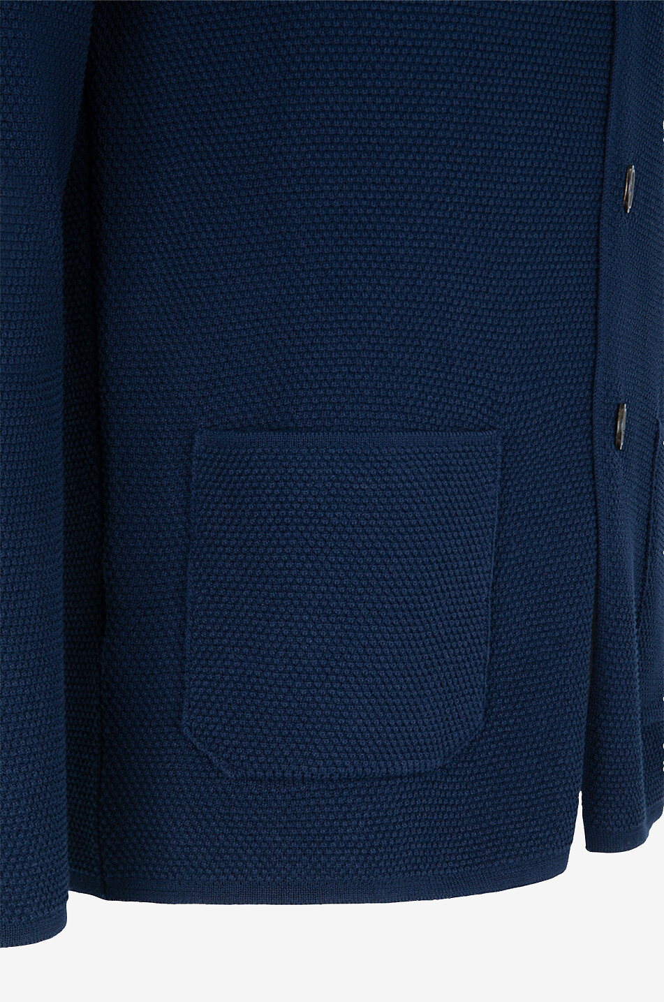 Texturierter Cardigan im Blazer-Stil