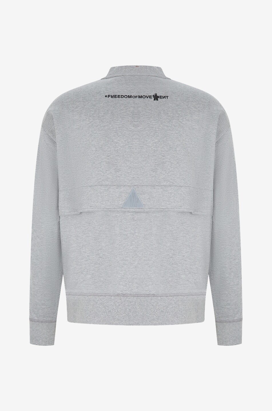 MONCLER GRENOBLE Leichtes Rundhals-Sweatshirt mit Tasche Day-Namic Herren GRAU 2