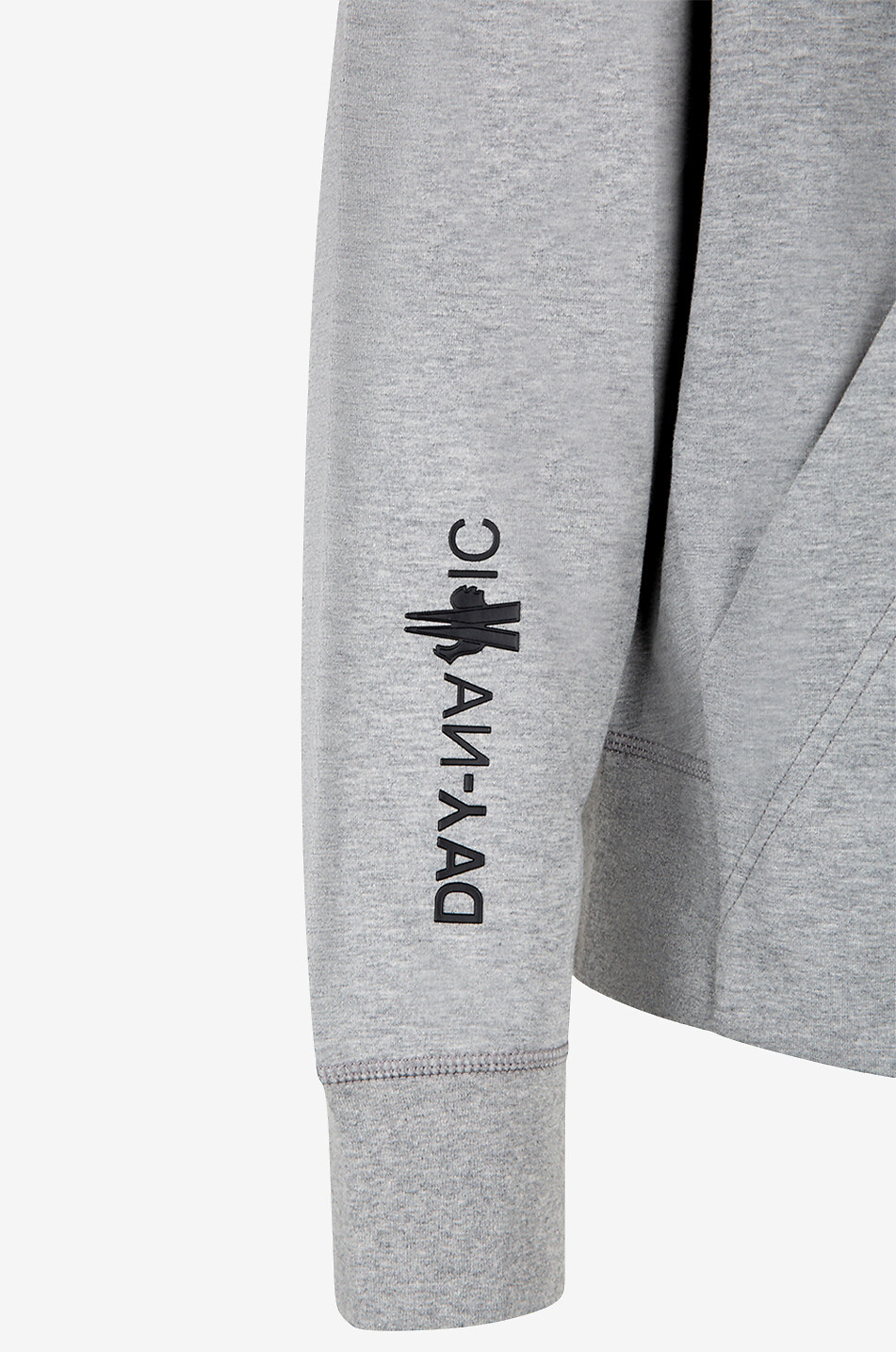 MONCLER GRENOBLE Leichtes Rundhals-Sweatshirt mit Tasche Day-Namic Herren GRAU 3