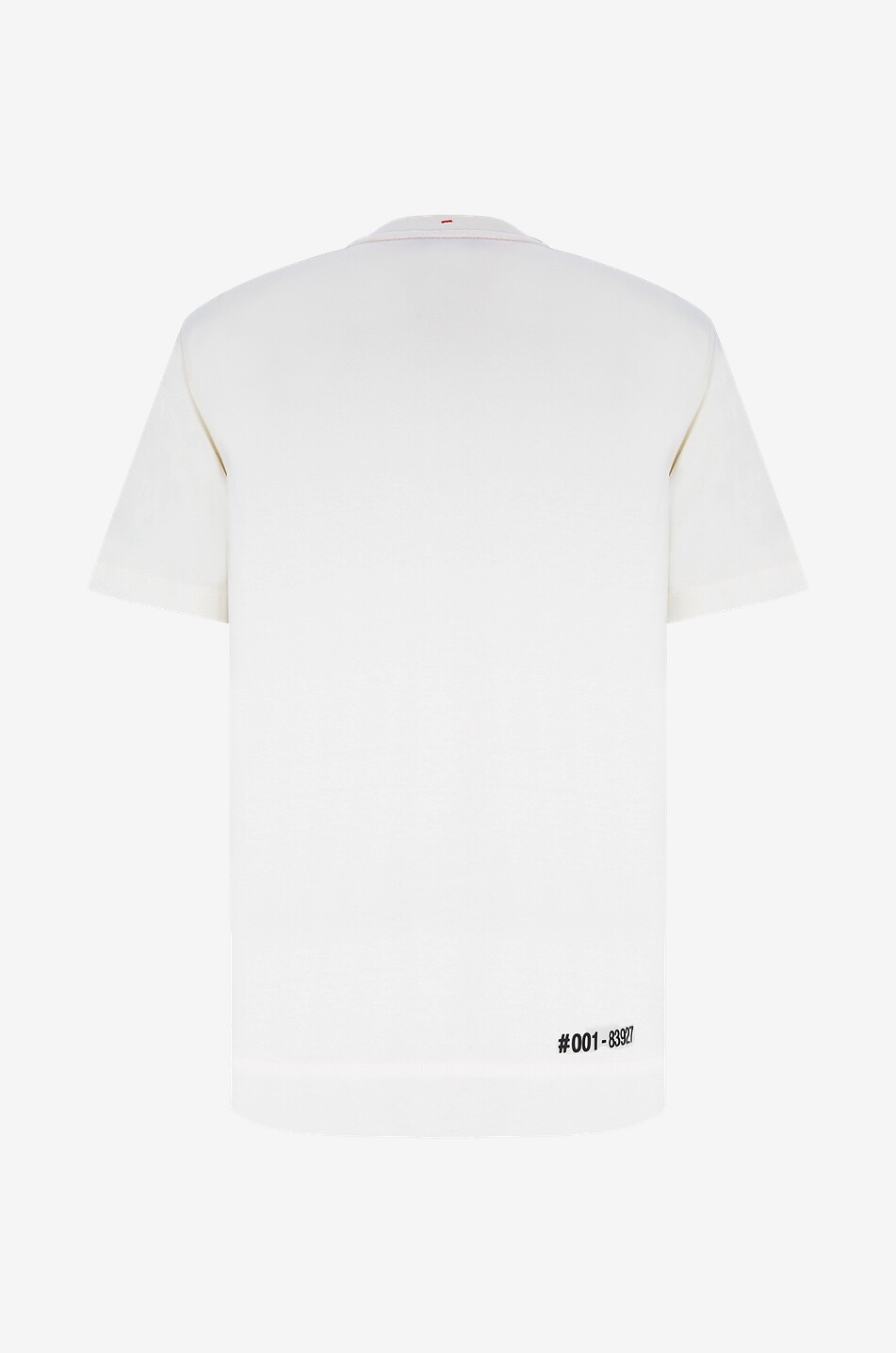 MONCLER GRENOBLE T-shirt à manches courtes imprimé logo Day-Namic Homme BLANC CASSE 2