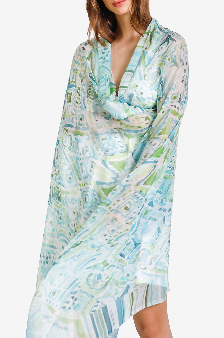 Irene printed shawl
