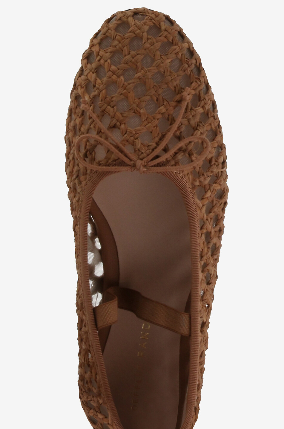 LOEFFLER RANDALL Häkel-Ballerinas aus Bast Leonie Damen BRAUN 5