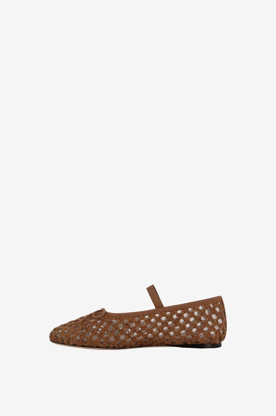 LOEFFLER RANDALL Häkel-Ballerinas aus Bast Leonie Damen BRAUN 3