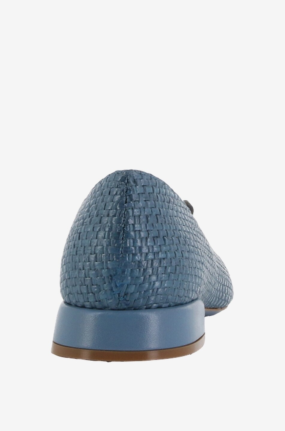 BONGENIE Ballerines en raphia et cristaux Boyn Femme BLEU 4