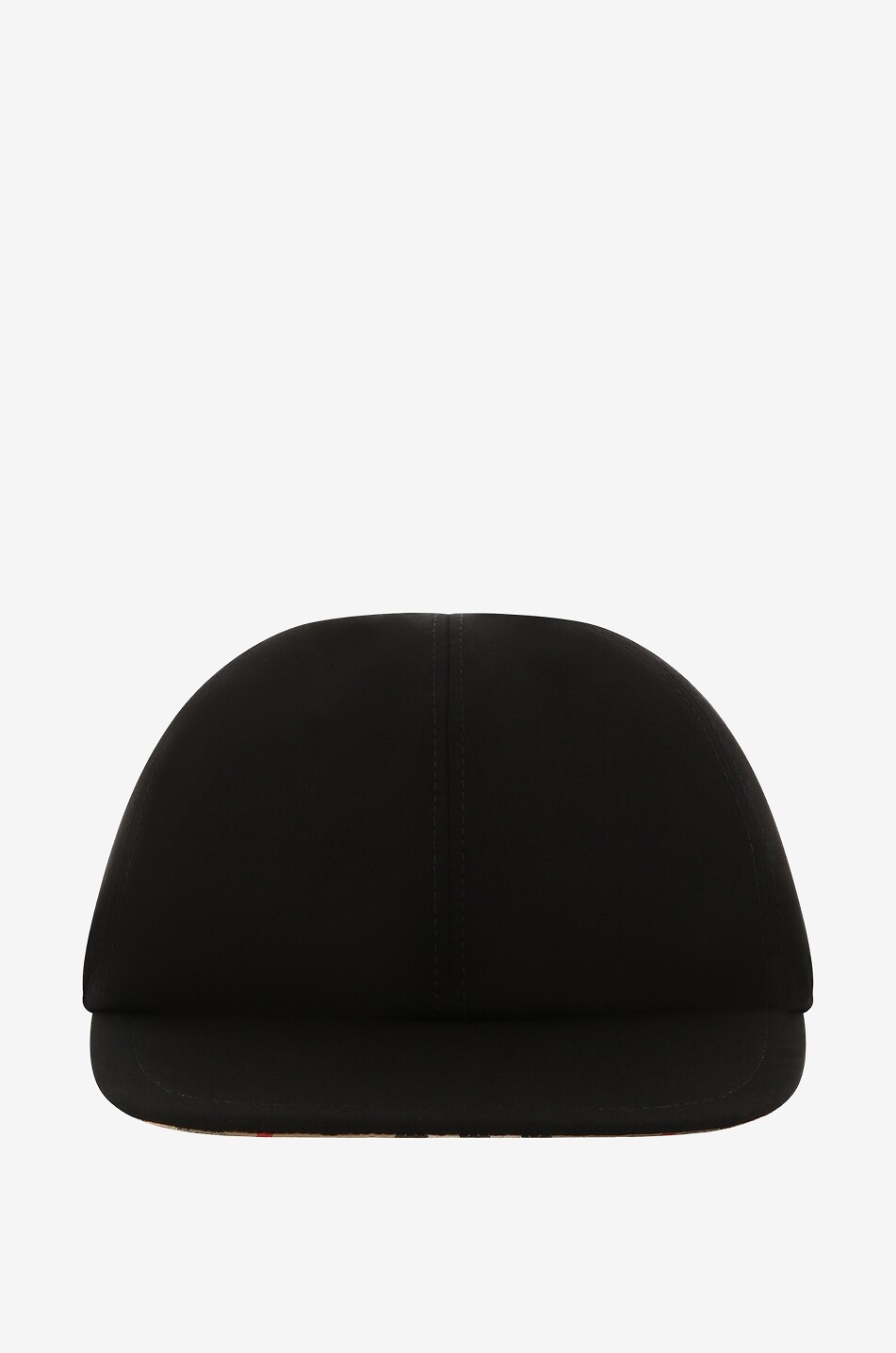 BSB Check reversible boy's cotton baseball cap