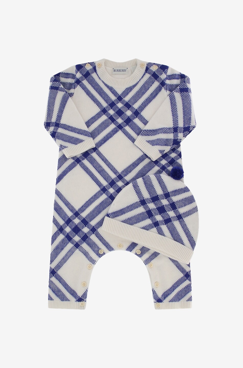 BURBERRY Baby-Set Strick-Anzug und Mützchen Camillo Bias Baby BUNT 2