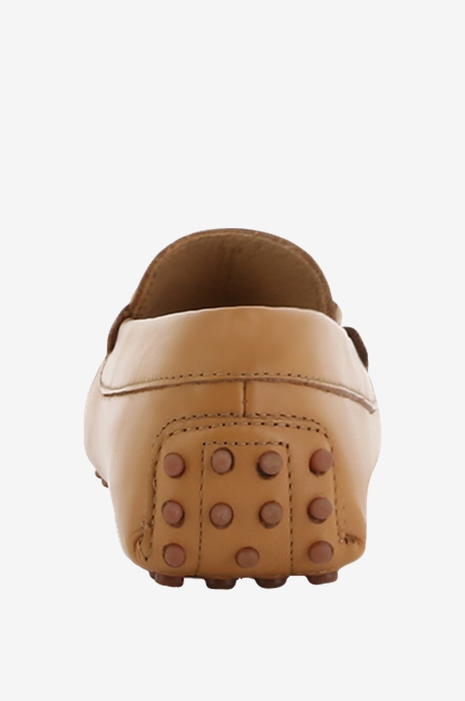 BONGÉNIE Mocassins en cuir nappa à picots Monza Femme CAMEL 4