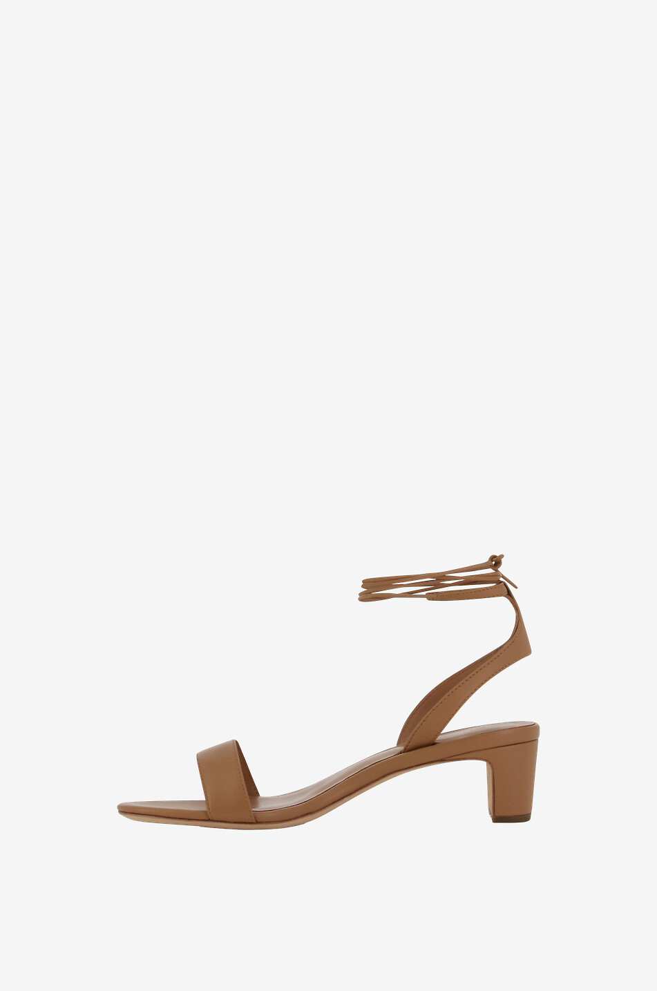Jackie 45 lace-up sandals in nappa leather