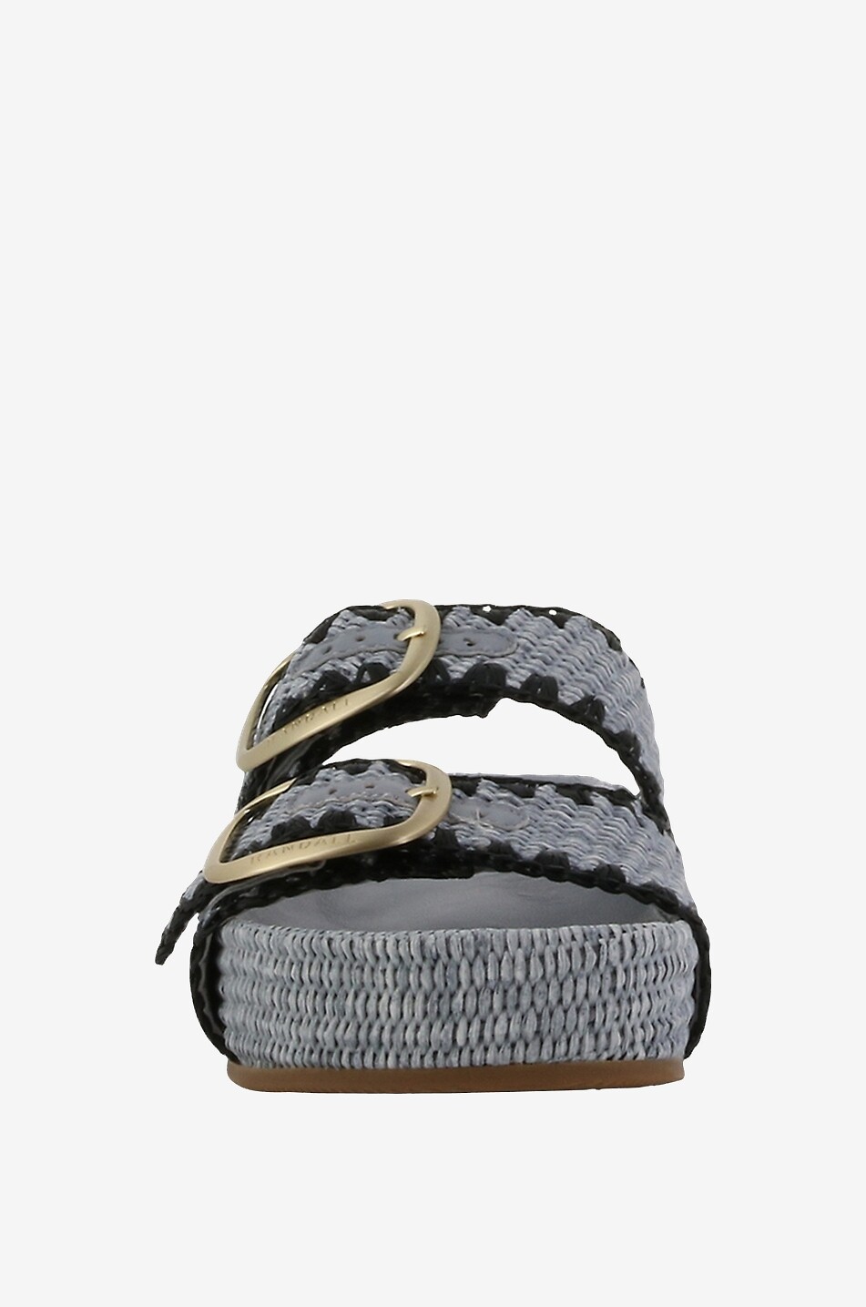 LOEFFLER RANDALL Plateau-Utility-Sandalen aus Bast Theo Damen HELLBLAU 2