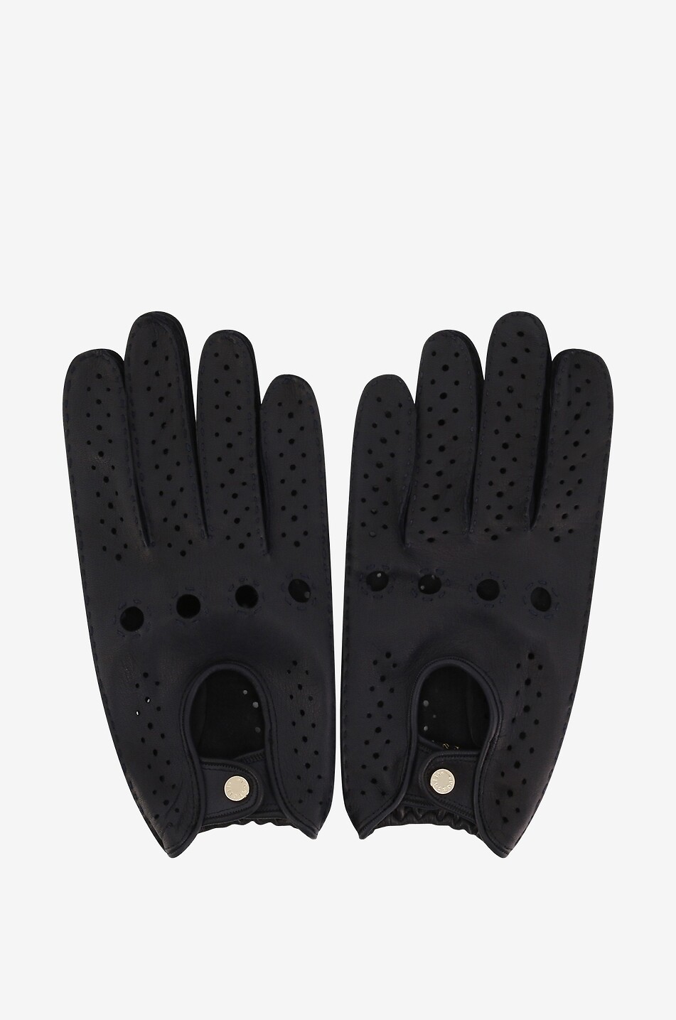 Handschuhe aus Hirschleder mit Perforationen