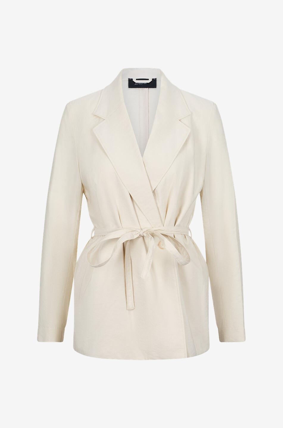 JOSEPH Blazerjacke aus Seidentwill mit Gürtel Mayet Damen CREMEFARBEN 1