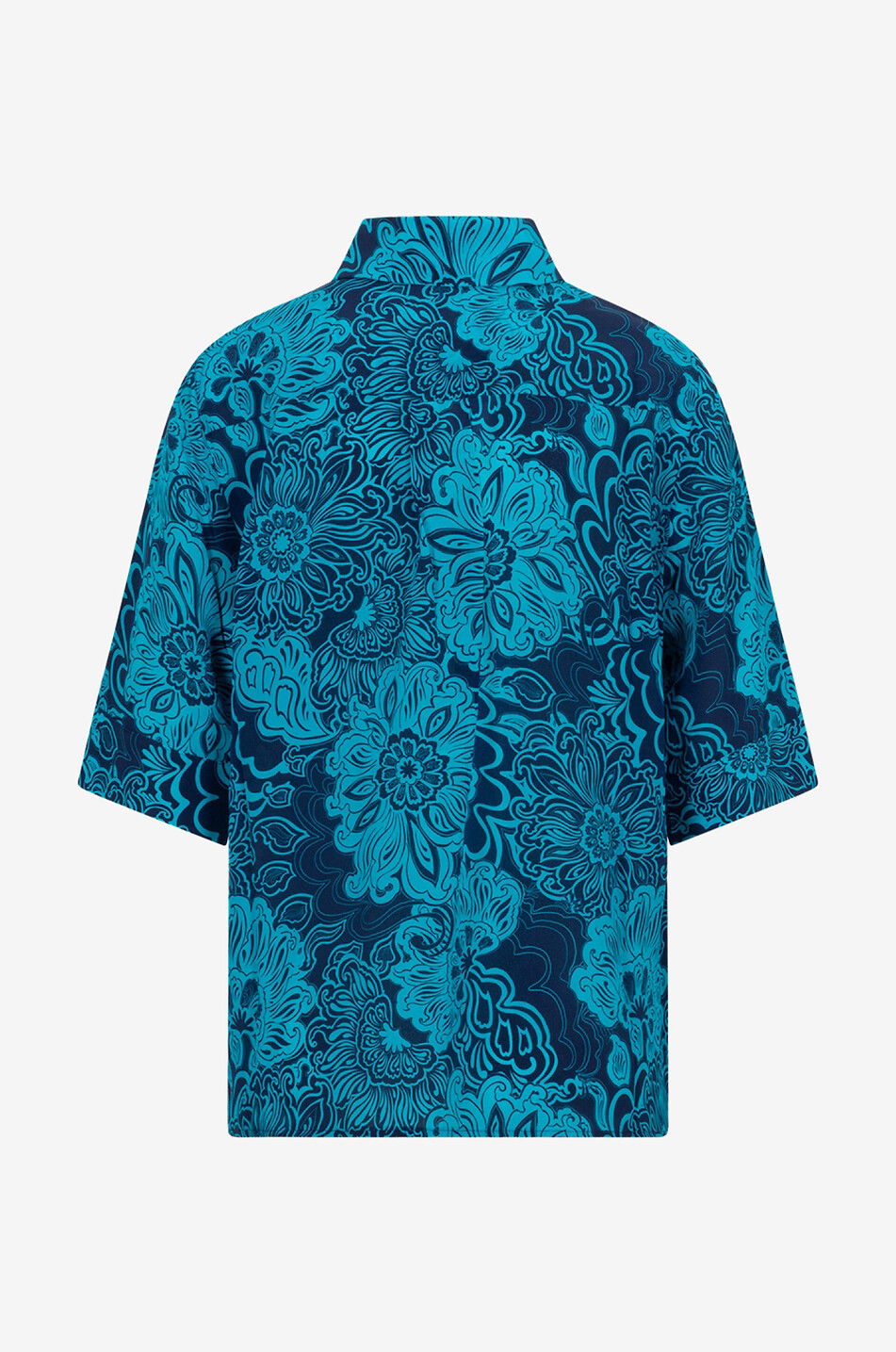 JOYCE & GIRLS Chemise à manches trois-quarts en soie Gaughin Femme MULTICOLORE 2