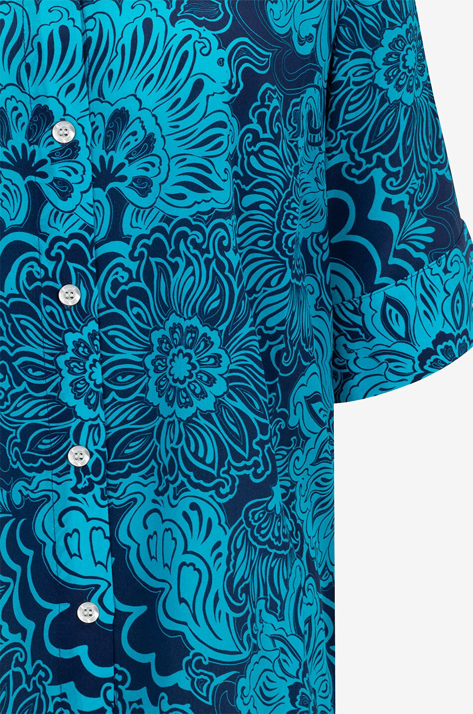 JOYCE & GIRLS Chemise à manches trois-quarts en soie Gaughin Femme MULTICOLORE 3