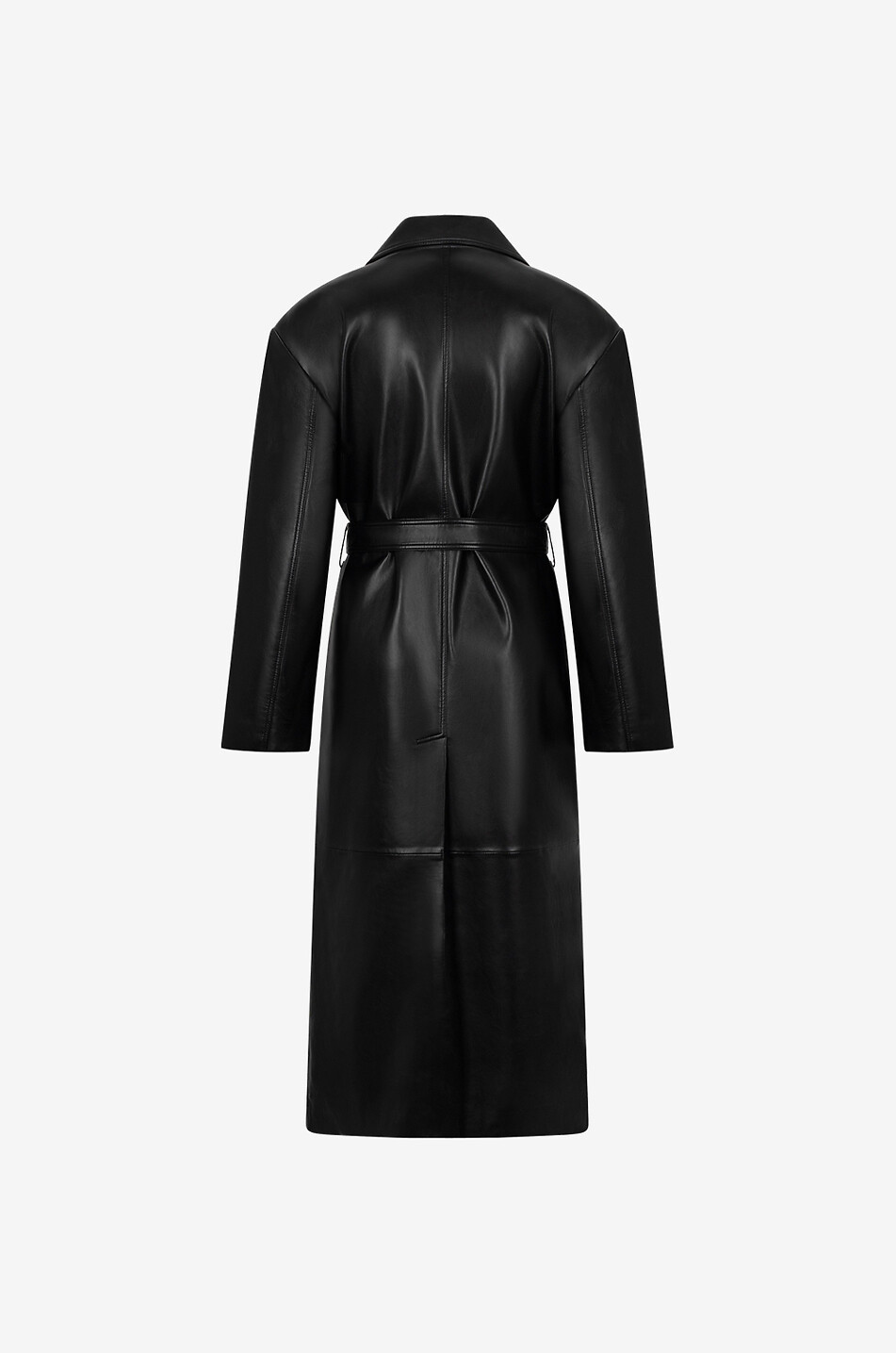 THE FRANKIE SHOP Langer Trenchcoat Tina Damen SCHWARZ 2