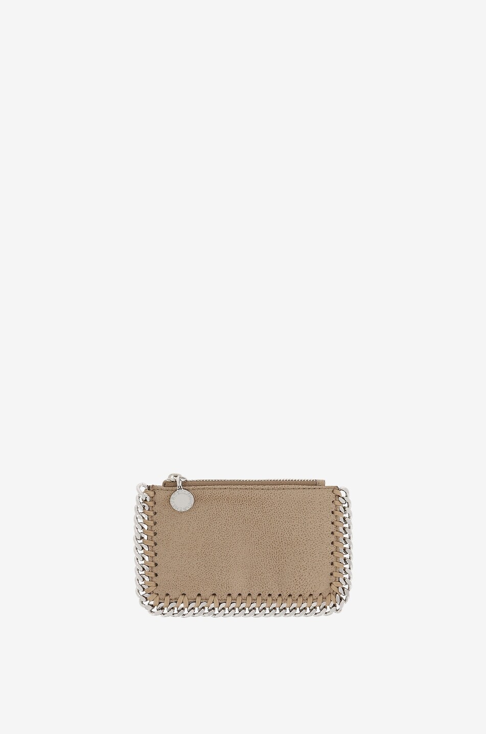 Porte-cartes avec poche zippée Falabella