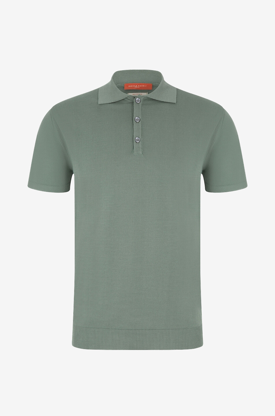 Kurzärmeliges Polohemd aus Baumwolle
