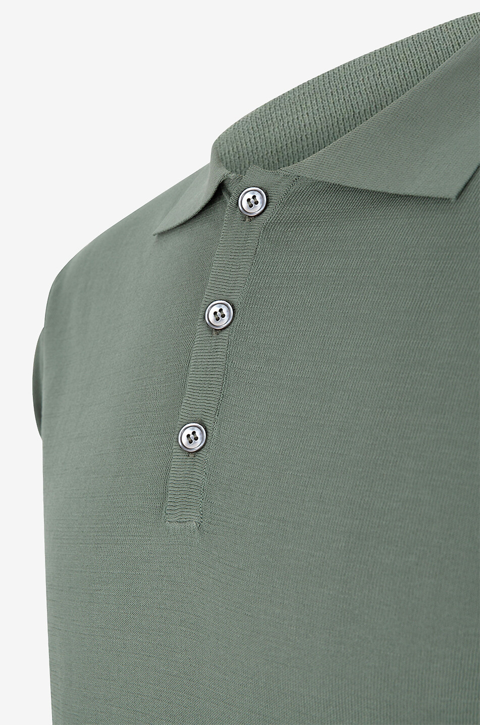 DANIELE FIESOLI Kurzärmeliges Polohemd aus Baumwolle Herren KHAKI 3