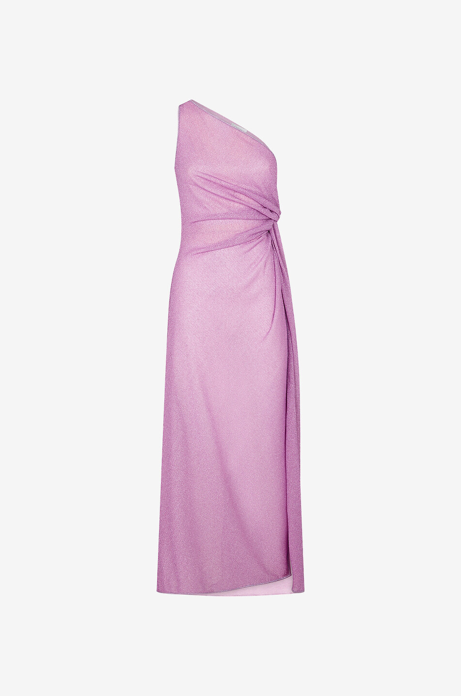 Langes asymmetrisches Strandkleid Lumière