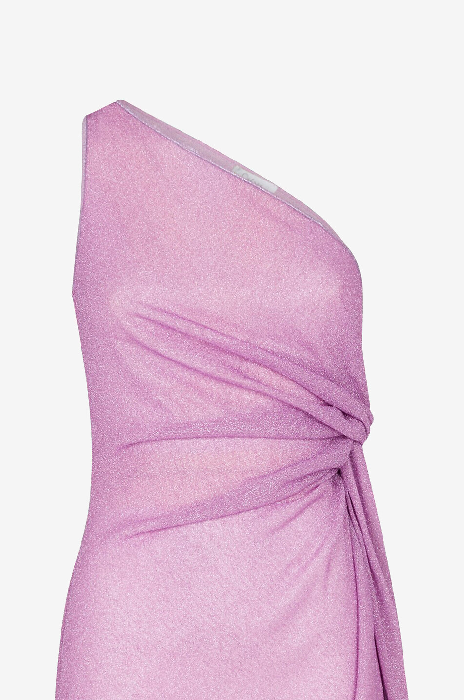 Langes asymmetrisches Strandkleid Lumière