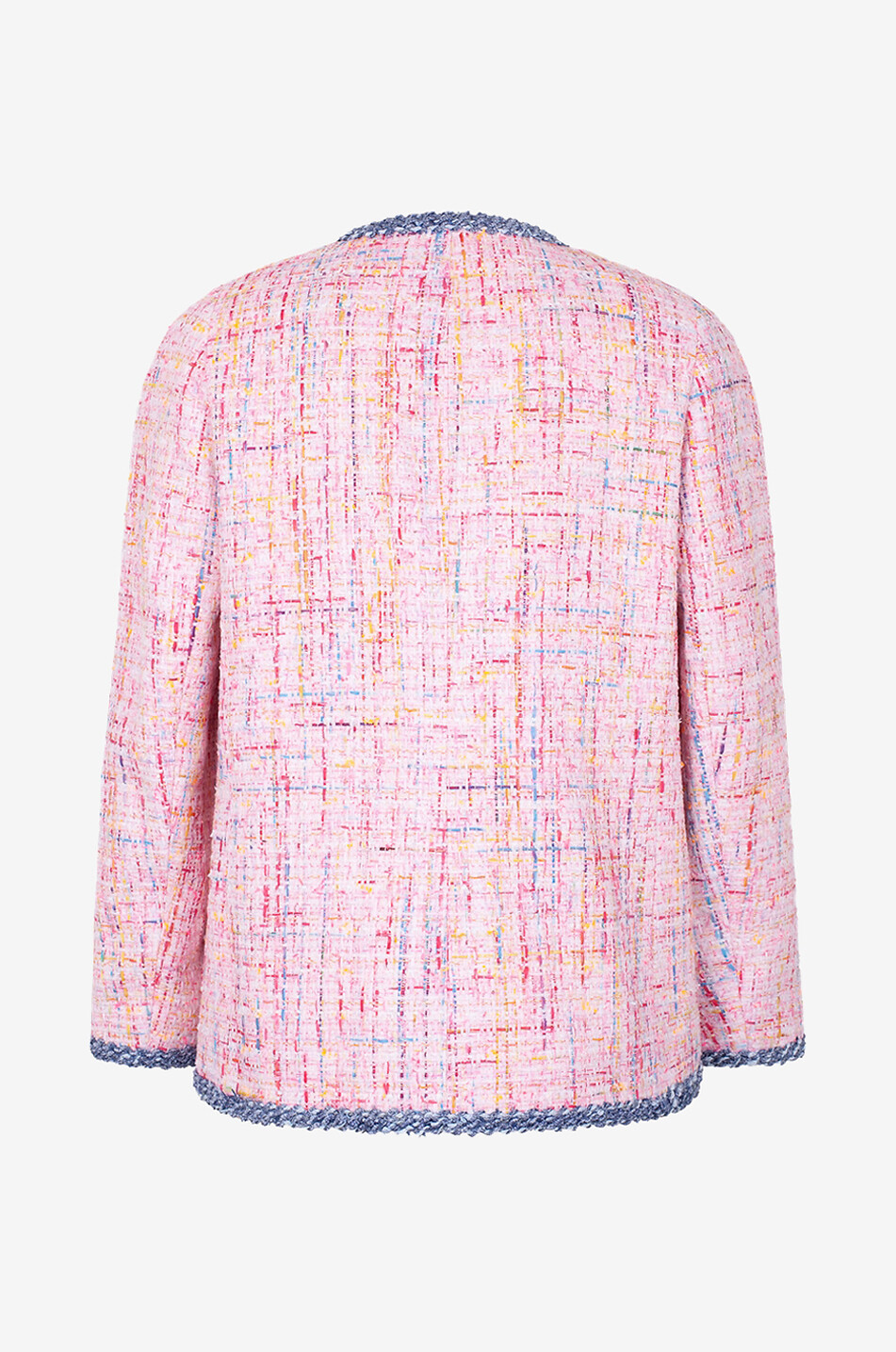 WEILL Veste en tweed à galon effet jean Cindya Femme ROSE CLAIR 2