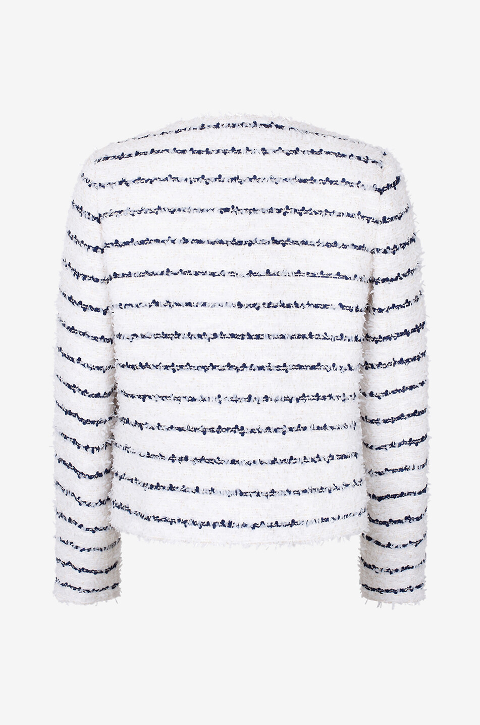 WEILL Chayne Marinière bouclé tweed jacket Women EGGSHELL 2