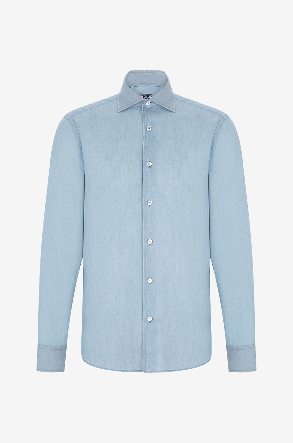 Hemd aus leichtem Denim Sean