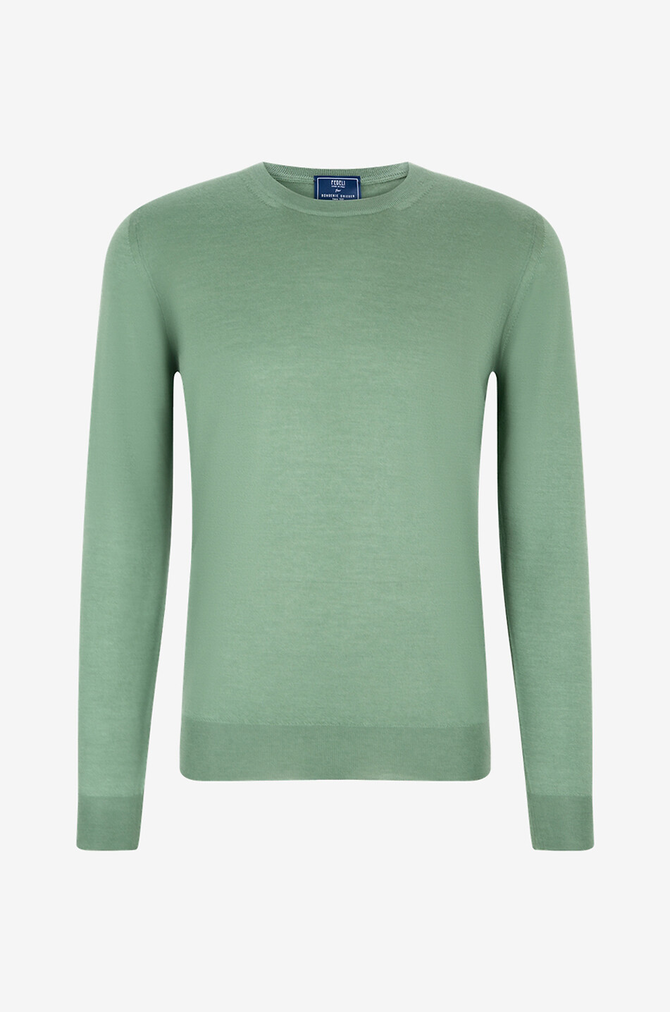 Rundhalspullover aus Kaschmir und Seide Argentina