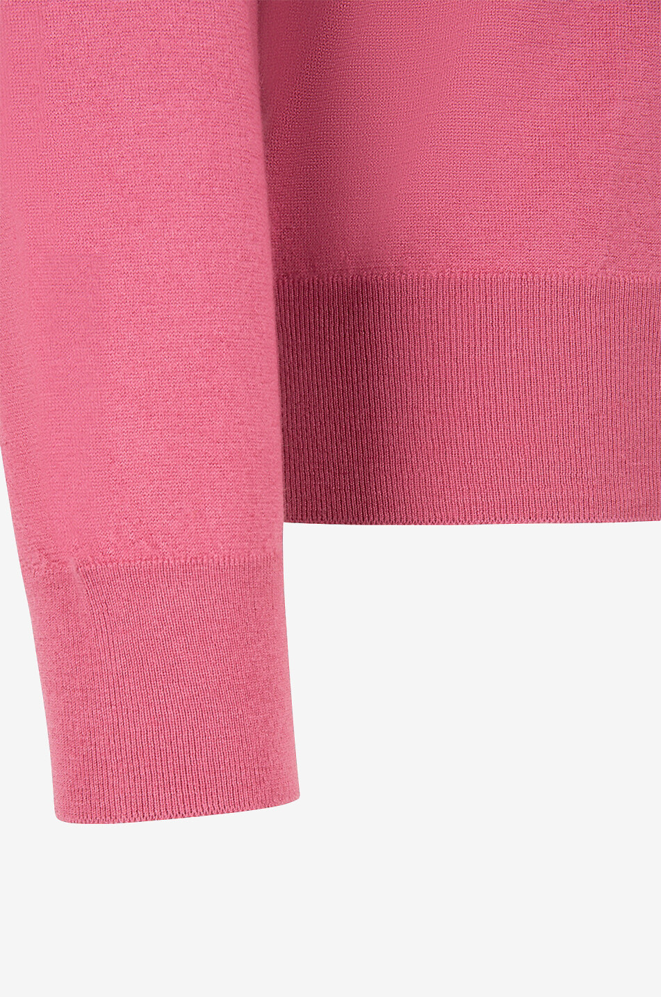 FEDELI Pull fin à col rond en cachemire Argentina Homme VIOLET MOYEN 3