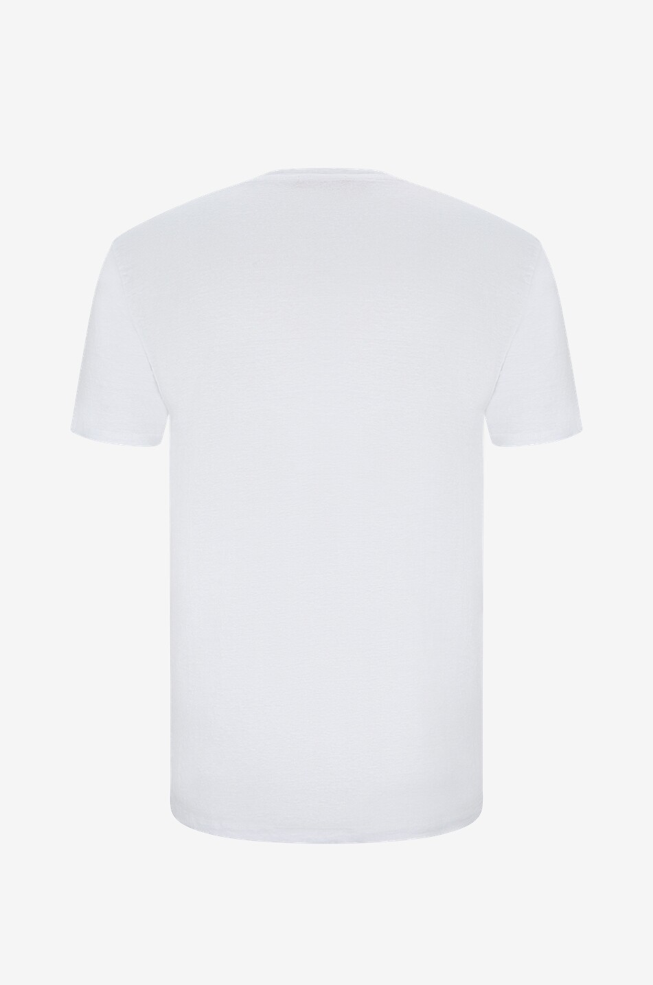 DANIELE FIESOLI T-shirt à manches courtes en lin stretch Homme BLANC 2