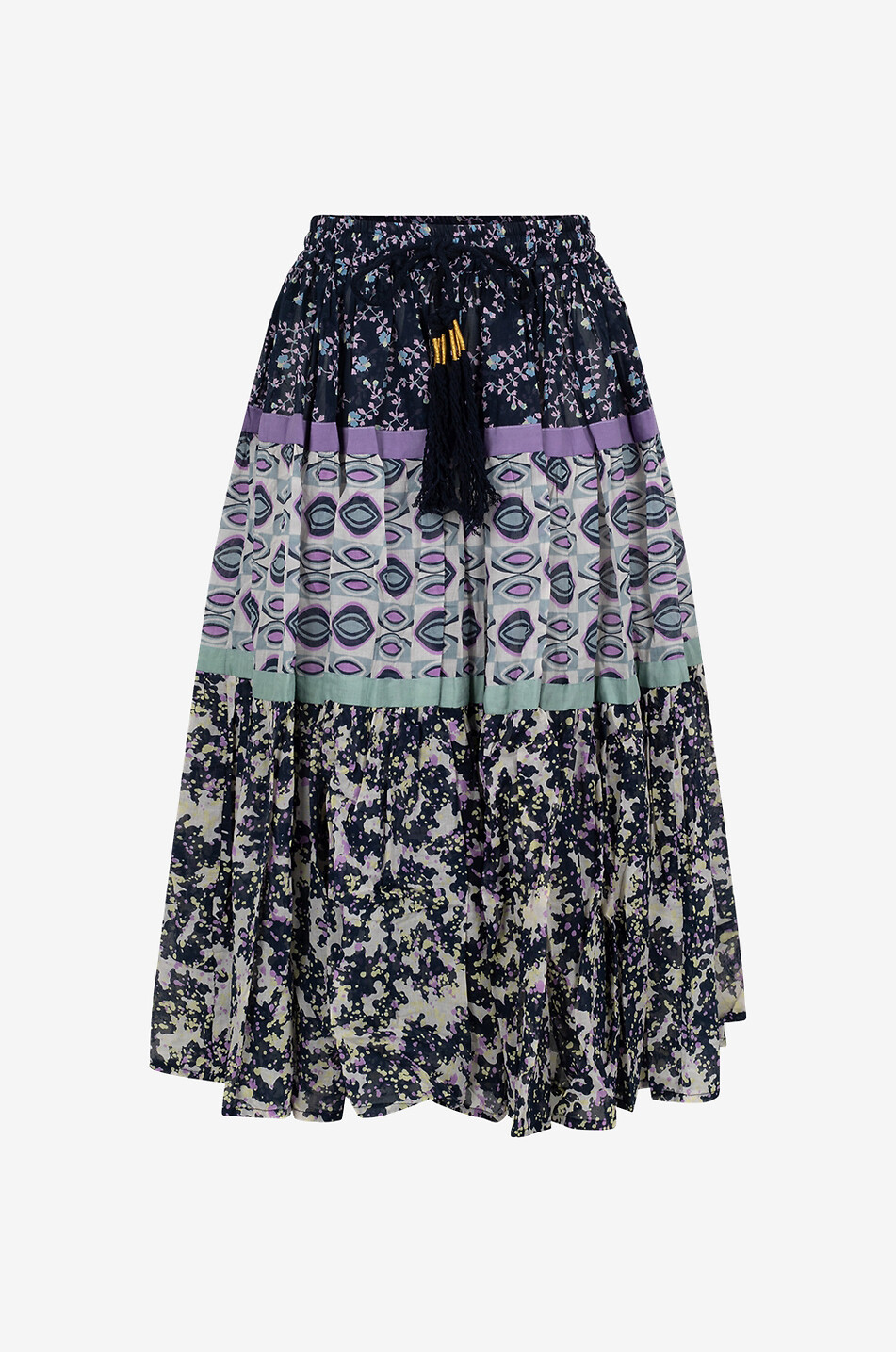 Midirock aus Baumwolle