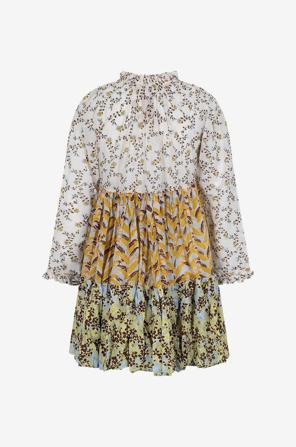 YVONNE S Cotton short dress Women MULTI COLOURED 2