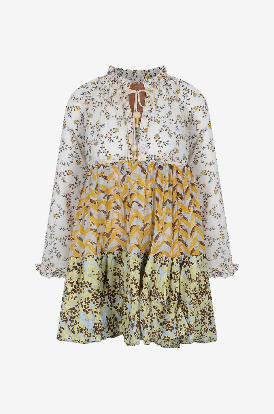 Robe courte en coton