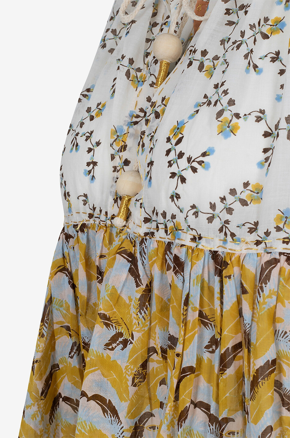 YVONNE S Cotton short dress Women MULTI COLOURED 3