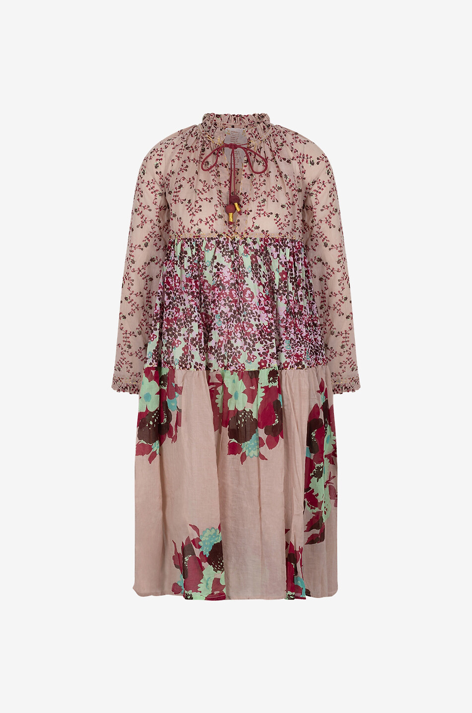 Robe midi en coton