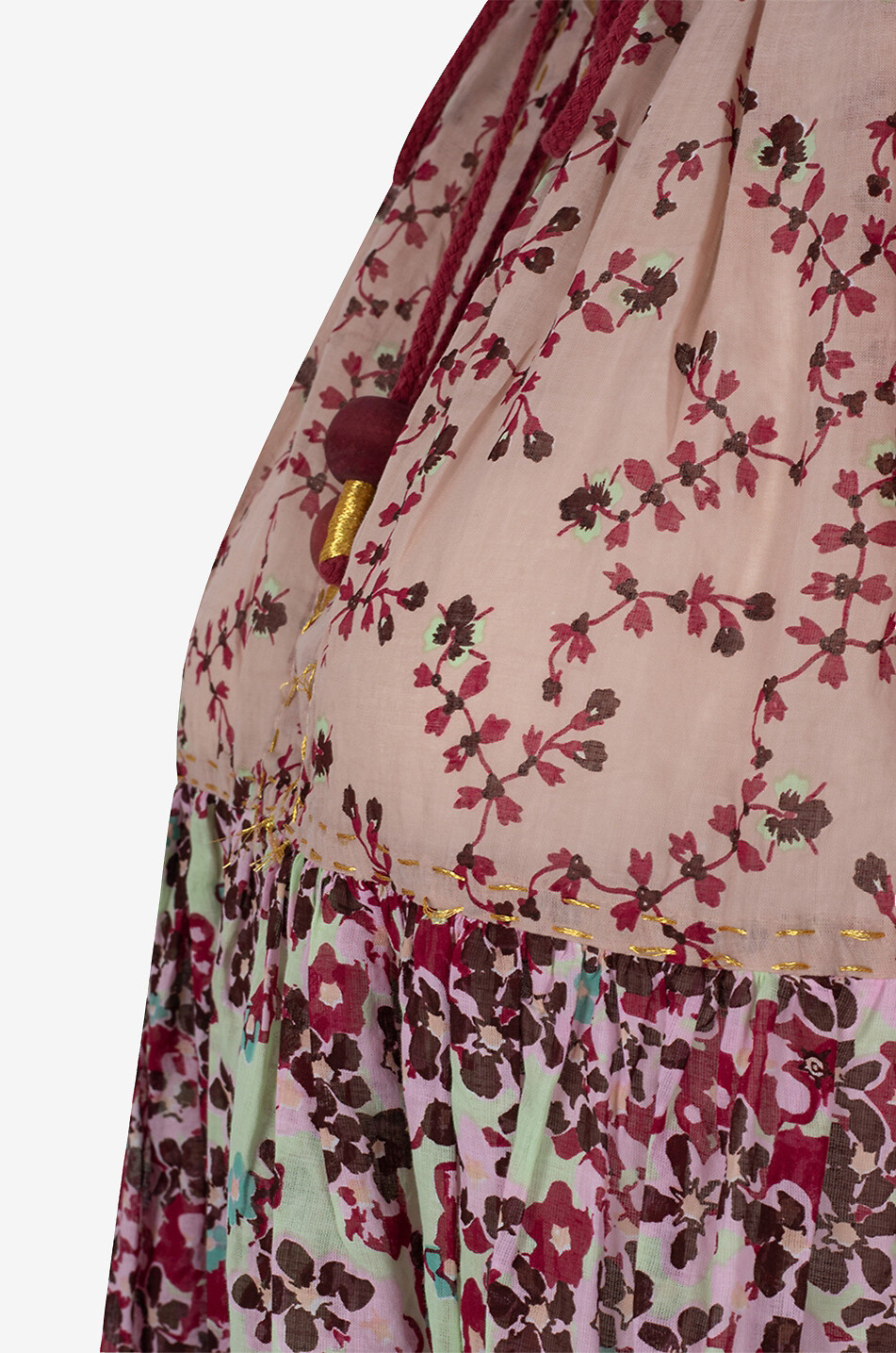 Robe midi en coton