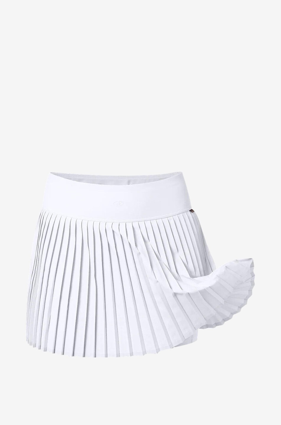 GOLDBERGH Sport-Minirock Plissé Damen WEISS 2