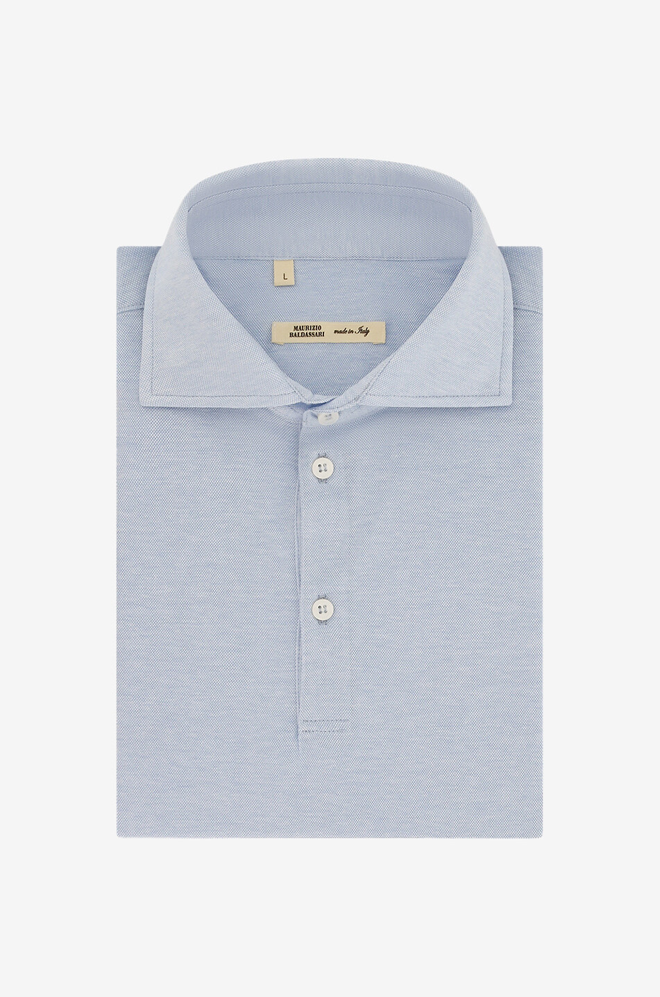 Kurzärmeliges Polohemd aus Baumwolle