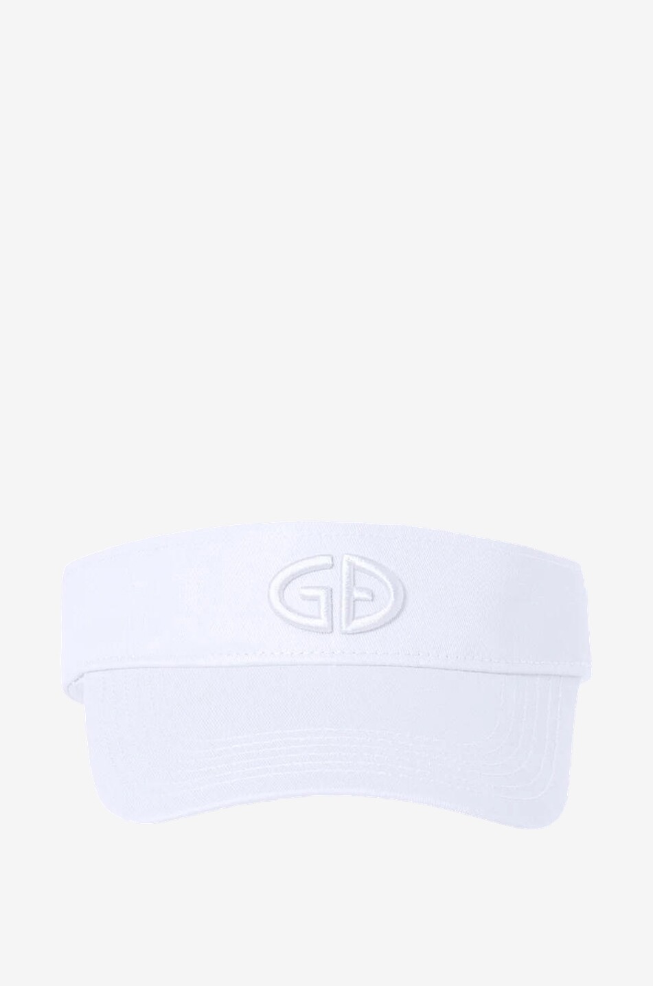 Match gabardine visor