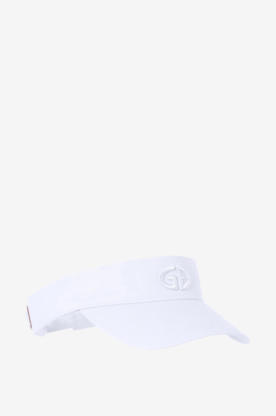 GOLDBERGH Match gabardine visor Women WHITE 2