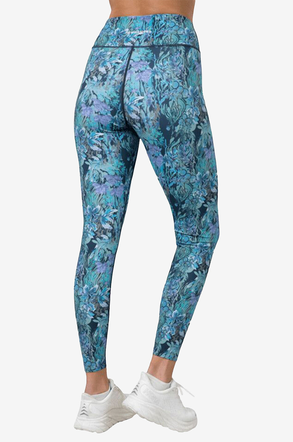 KARI TRAA Vilde running tights Women MEDIUM BLUE 2