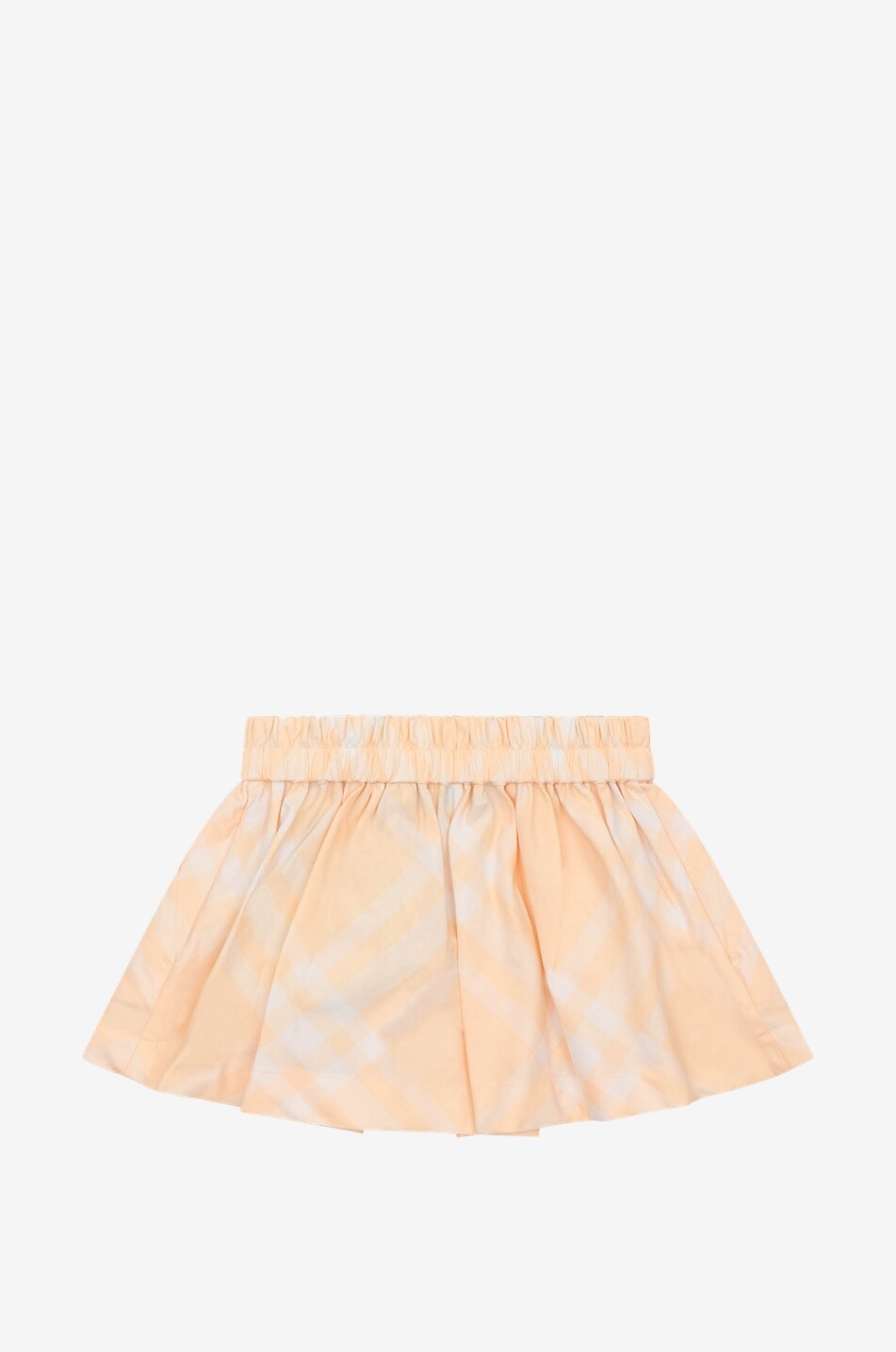 BURBERRY Short bébé en popeline Marcy Check Bébé ROSE CLAIR 2