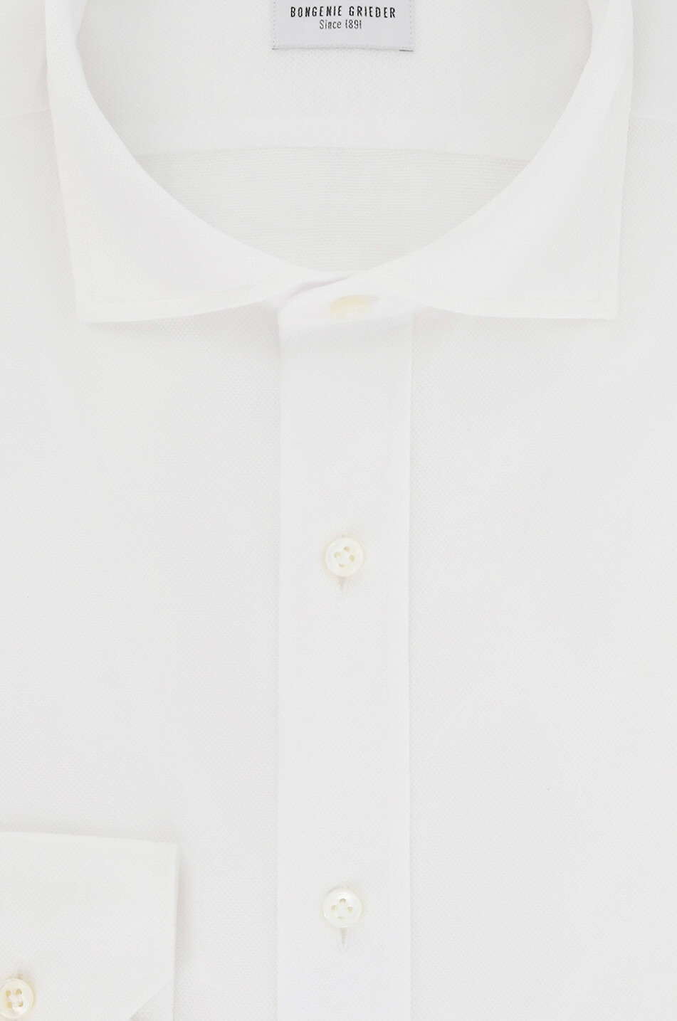 GIAMPAOLO Chemise à manches longues en coton Homme BLANC 2
