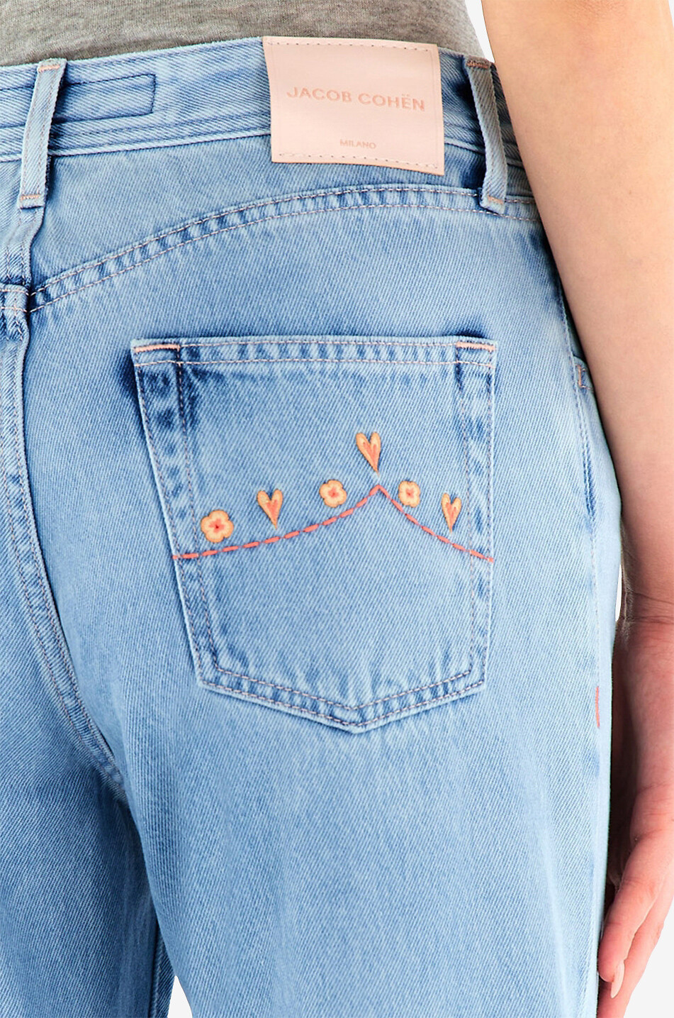 Jean large en coton Hailey
