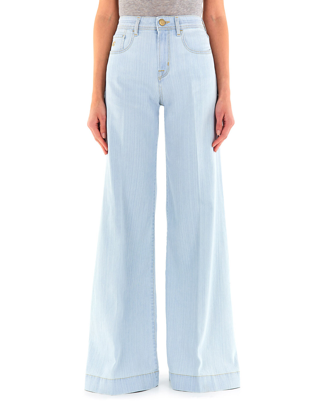 Jean large en coton Jackie