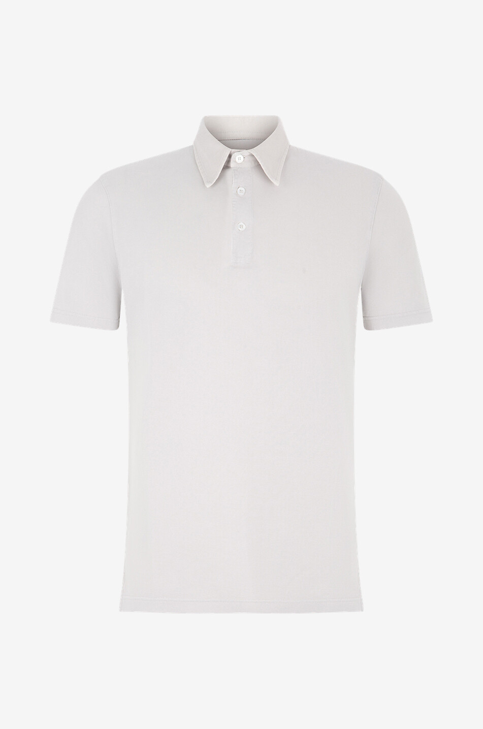 Tシャツ・カットソー FEDELI Cappuccino Cotton Polo Shirt Fedeli - Gray Linen & Cotton Polo | Mitchell Stores