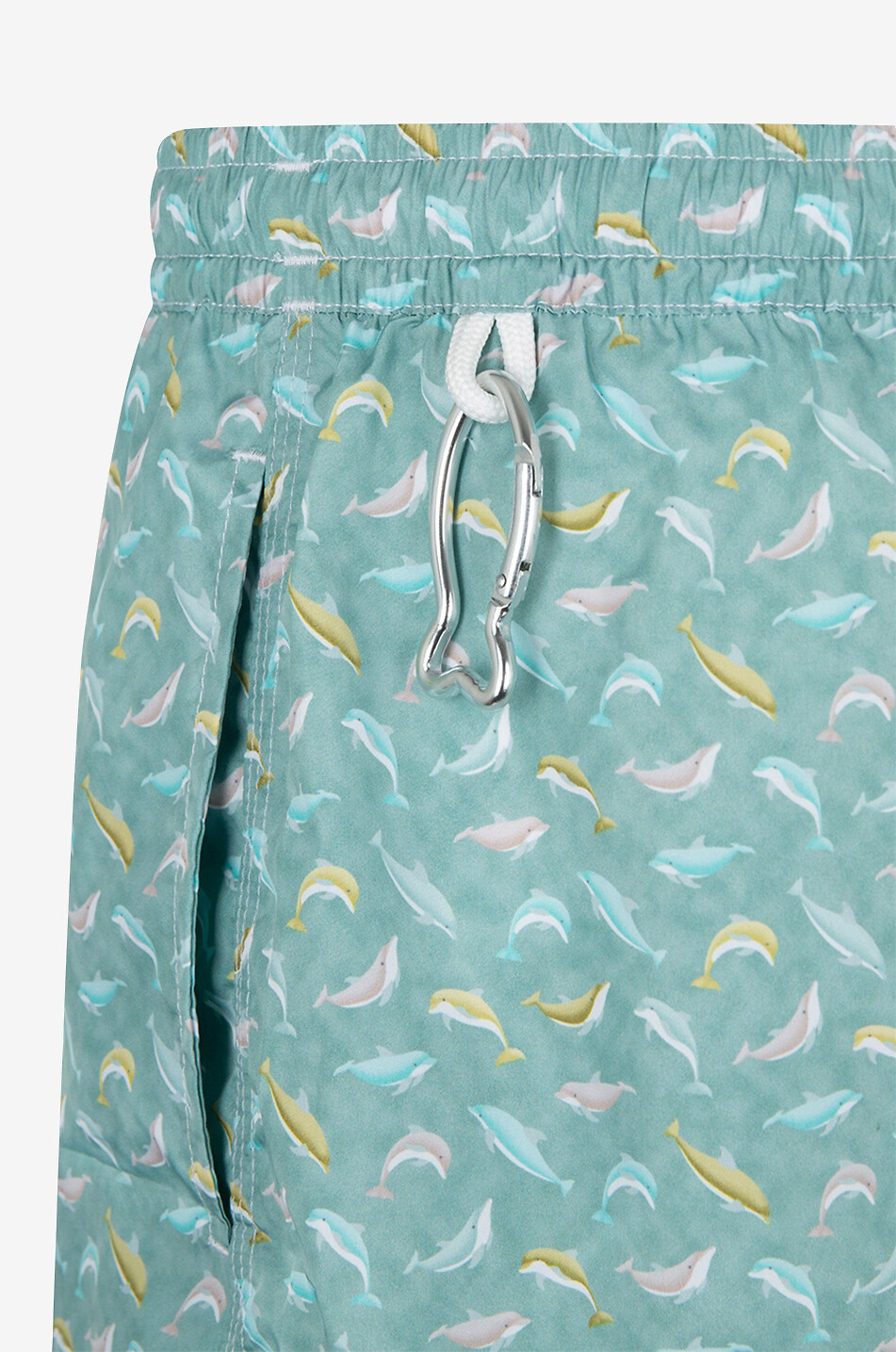 Short de bain motif dauphins Madeira